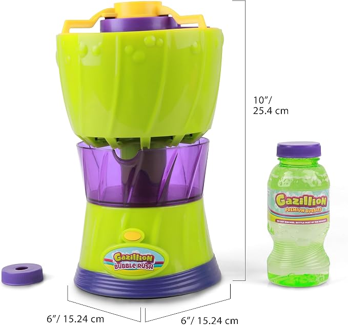 Máquina portátil de burbujas Gazillion Bubble Rush miniatura 3