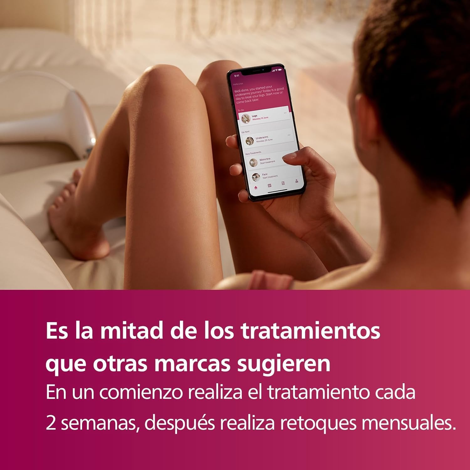 Philips Lumea Advanced Depilator IPL, przewodowy, 3 inteligentne głowice (Ciało, Bikini i Twarzy), zawiera precyzyjny trymer BRI923/50