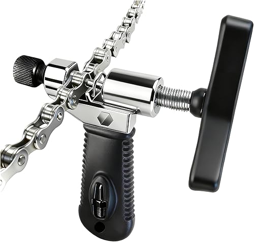 Rompacadenas de bicicleta, herramienta universal para romper cadenas de bicicleta de carretera y montaña con gancho de cadena, herramientas de