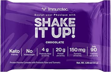 Immunocal Protein and Wellness Bundle Keto-Focused Shake with Turmeric, Chocolate Flavor, Dietary Supplement