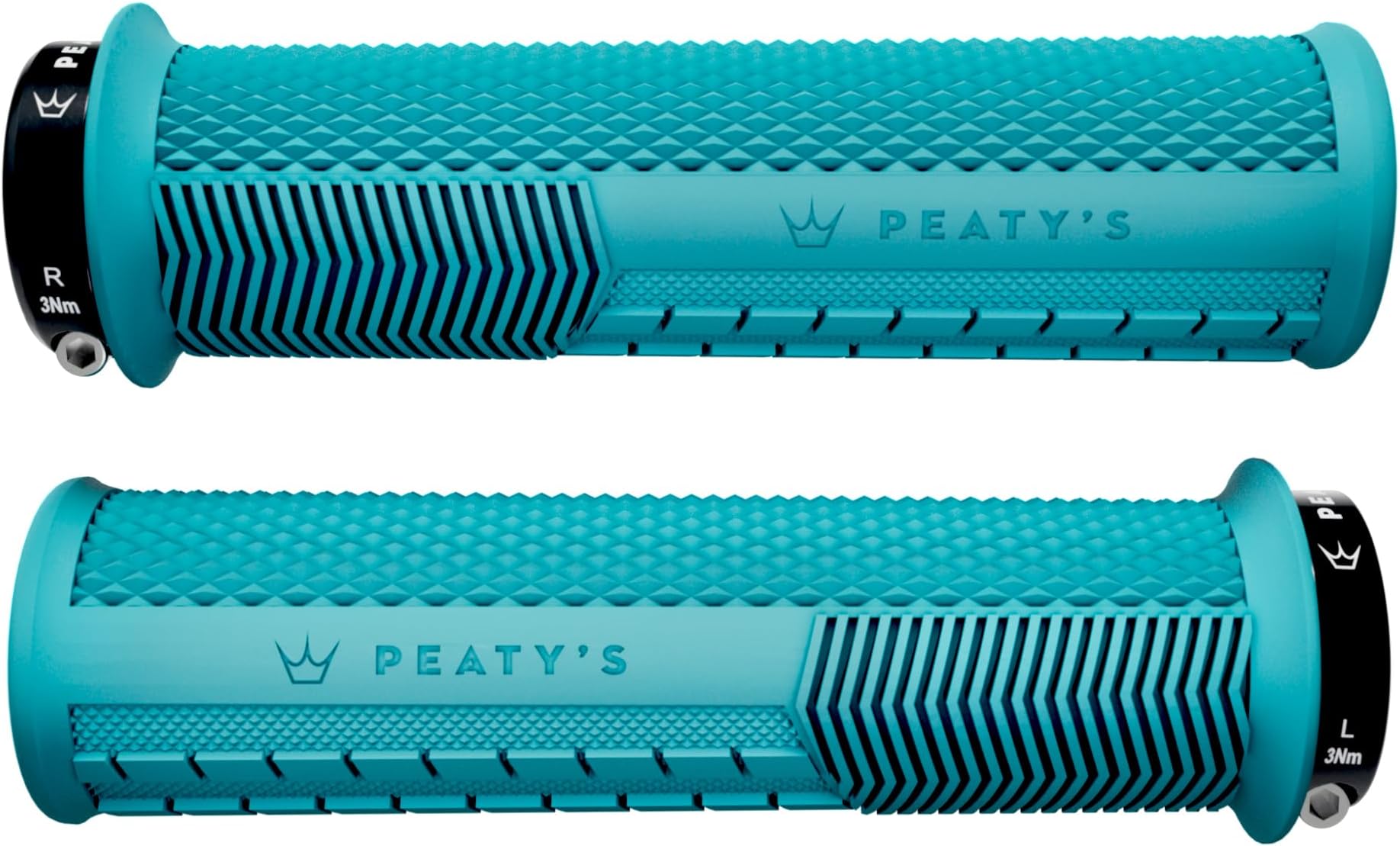 - Monarch Bicycle Grips - Durable, Ergonomic Finger Bar, Thumb Pad, All Day Riding, All Weather, All Terrain