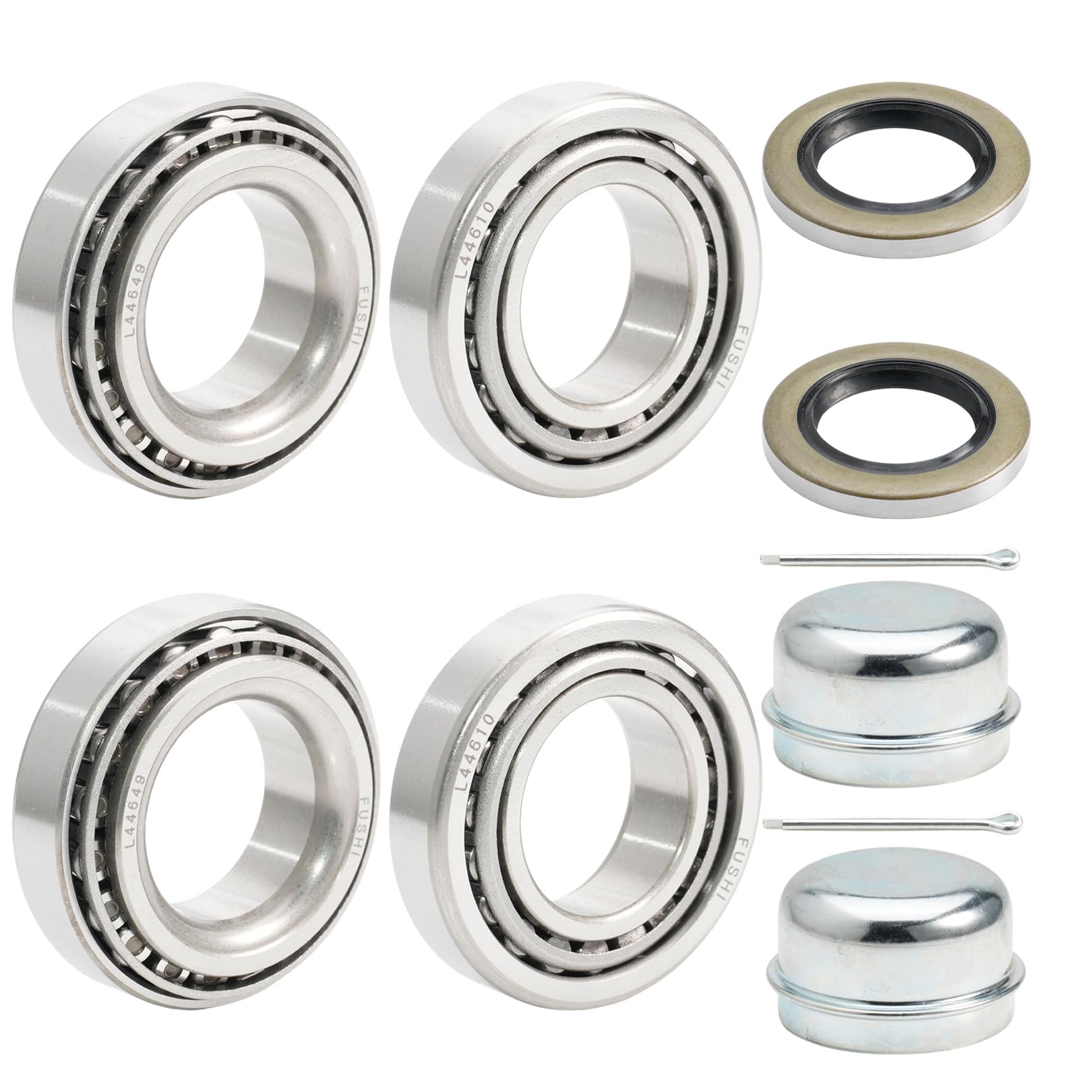 Tapered Roller Bearings - 1-1/16" Trailer Hub Kit -8