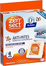 Zen'Sect Anti-Mites Textiles Barquettes Technologiques - 8 Barquettes