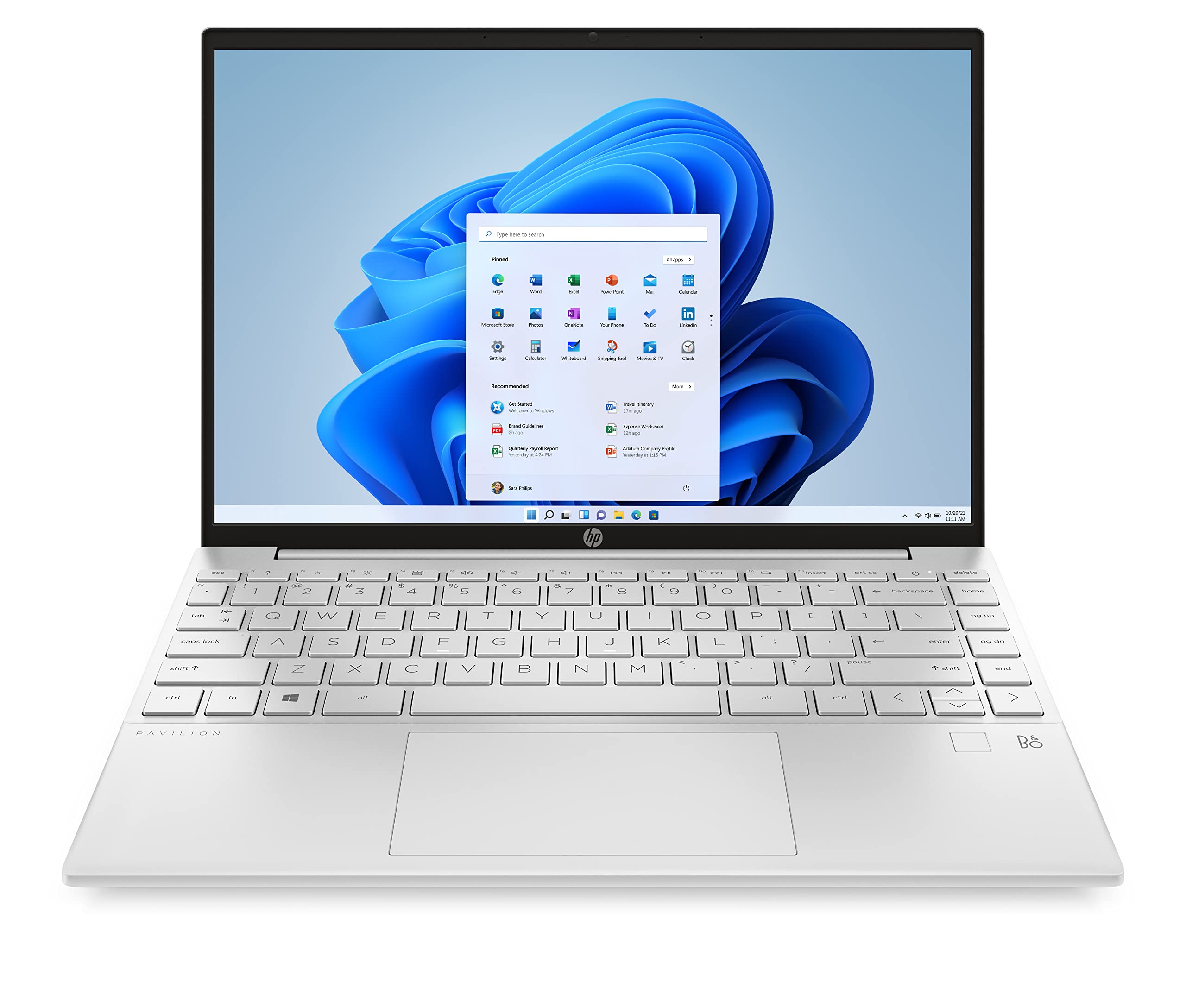 HP Pavilion Aero Laptop 13.3 Inch WQXGA IPS Display Silver: Amazon