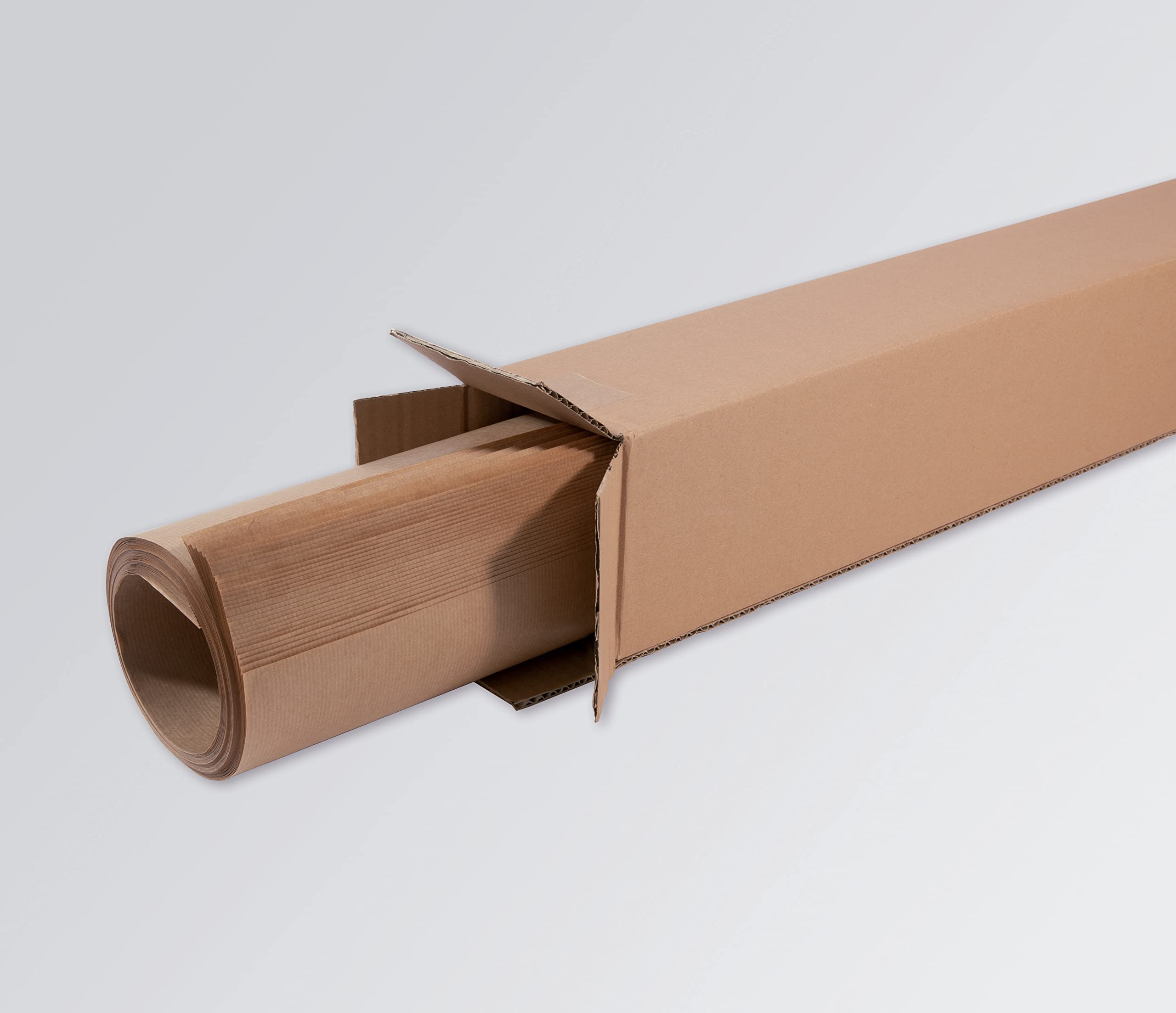 SIGEL BA160 Papier pakowy, 84 x 80 m, 80 GSM, brązowy, 50 oddzielnych arkuszy (po 84 x 160 cm)