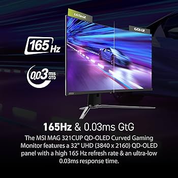 Amazon.com: MSI MAG 321CUP QD-OLED 32-inch 3840 x 2160 (UHD