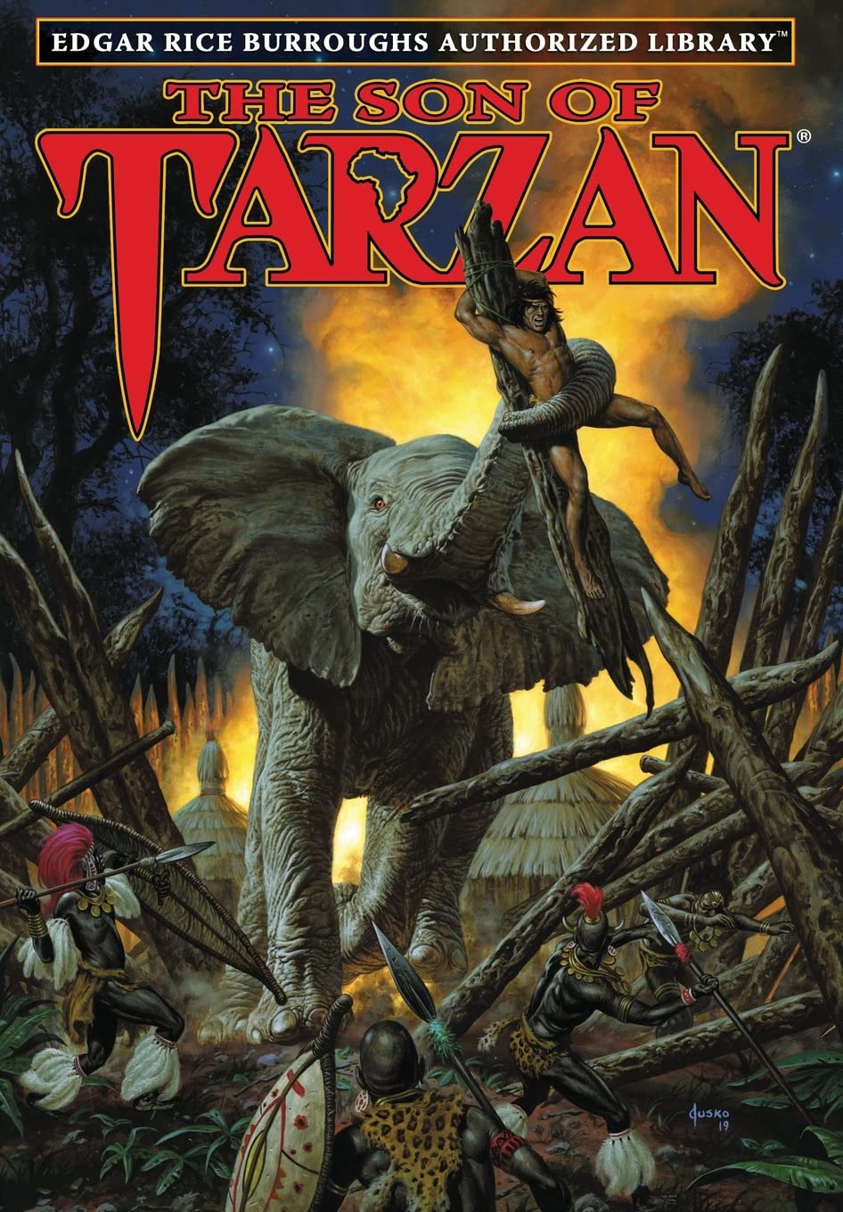The Son of Tarzan: Edgar Rice Burroughs Authorized Library: 4
