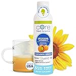Core Med Science Liposomal Vitamin C 1000mg Liquid - Sunflower Formula, 5 Fl Oz - Natural Liposomal Vitamin C Non-GMO Supplement - Immune System Booster for Adults - Supports Collagen Formation