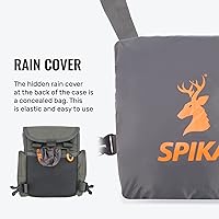 Vista 4 de SPIKA Binocular Arnés Pecho Pack, Bino Case con Telémetro Impermeable Bolsa para Caza