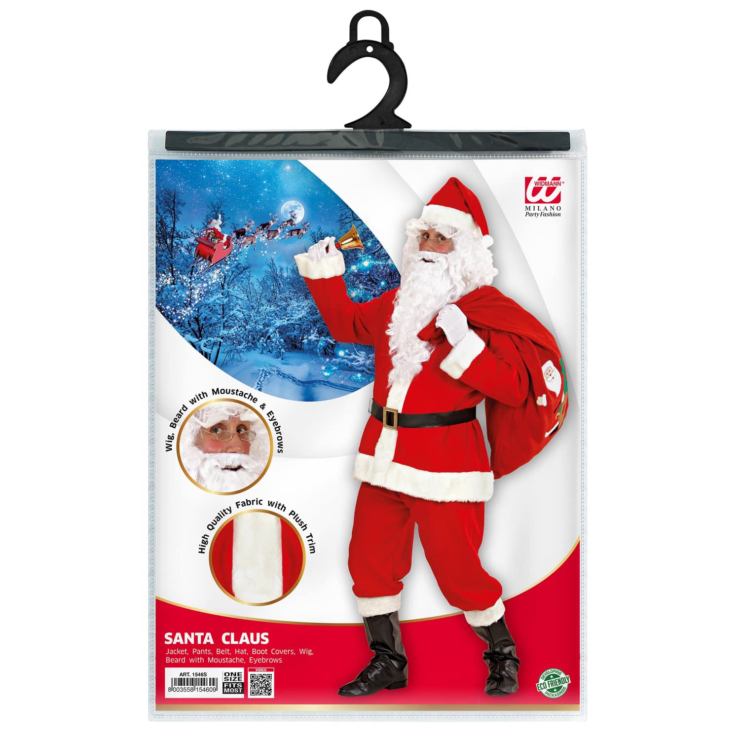 Deguisement pere noël americain adulte (complet)