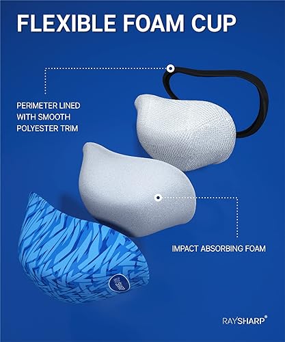 Miniatura 2 de Copa de béisbol para niños jóvenes, copa protectora de espuma suave de 7 a 12 años, copa atlética para fútbol, lacrosse, hockey, artes marciales