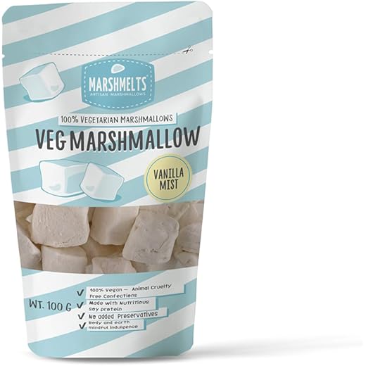 Marshmelts Veg Marshmallow Vanilla Mist 100g