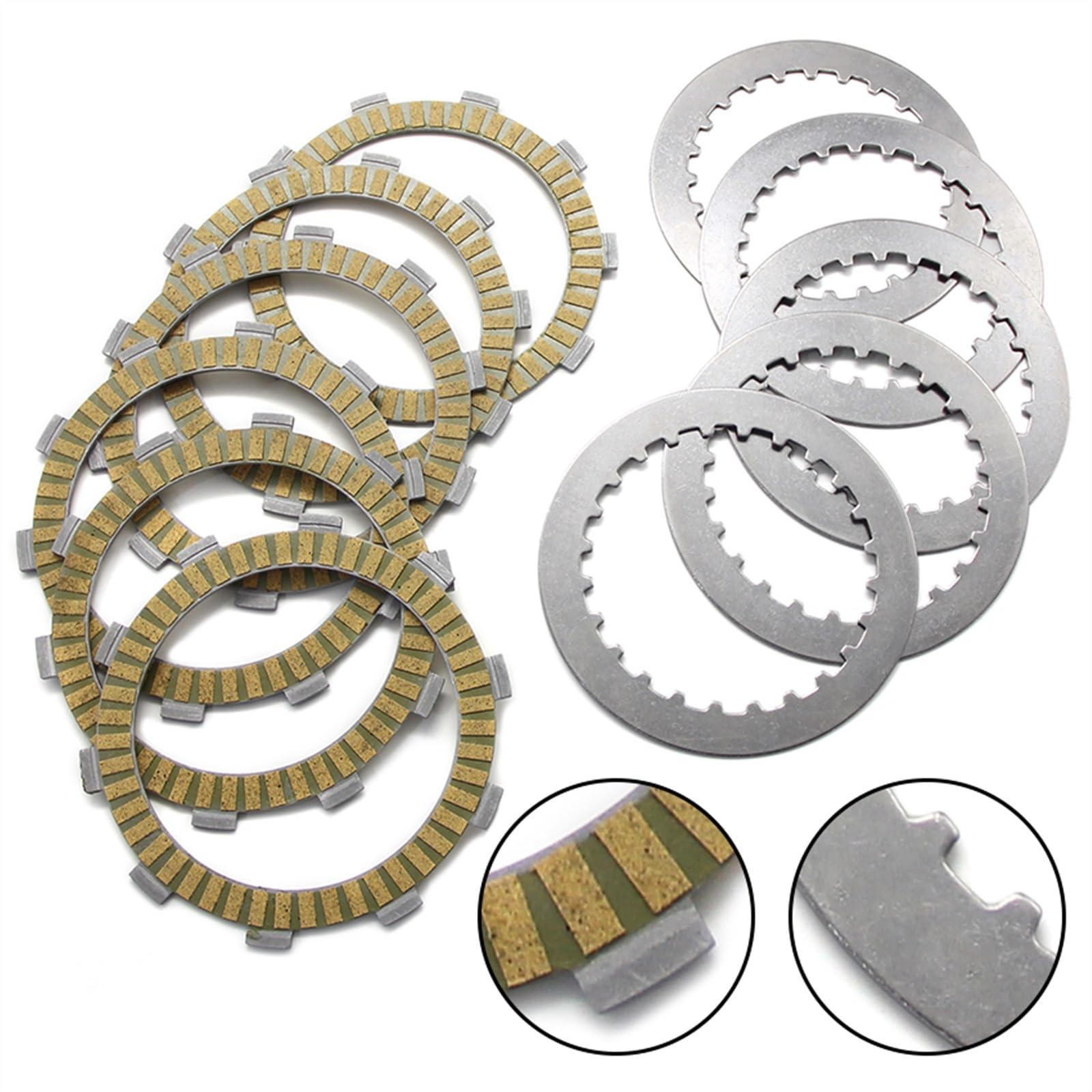 Kit d'embrayage Kit De Plaque Disque Friction d'embrayage Moto pour H-Onda TRX420TE FourTrax Rancher 420 ES 2007-2016 2015 2014 2013 2012 2011