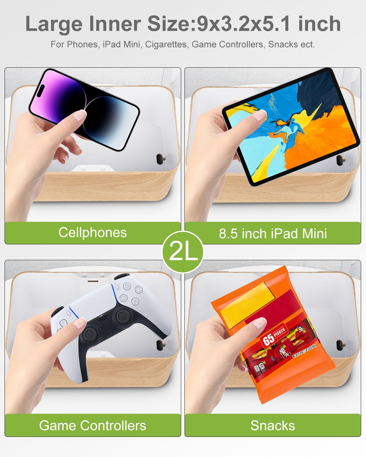 Amazon.com: ySky Safe Timed Lock Box, Phone Lock Box with