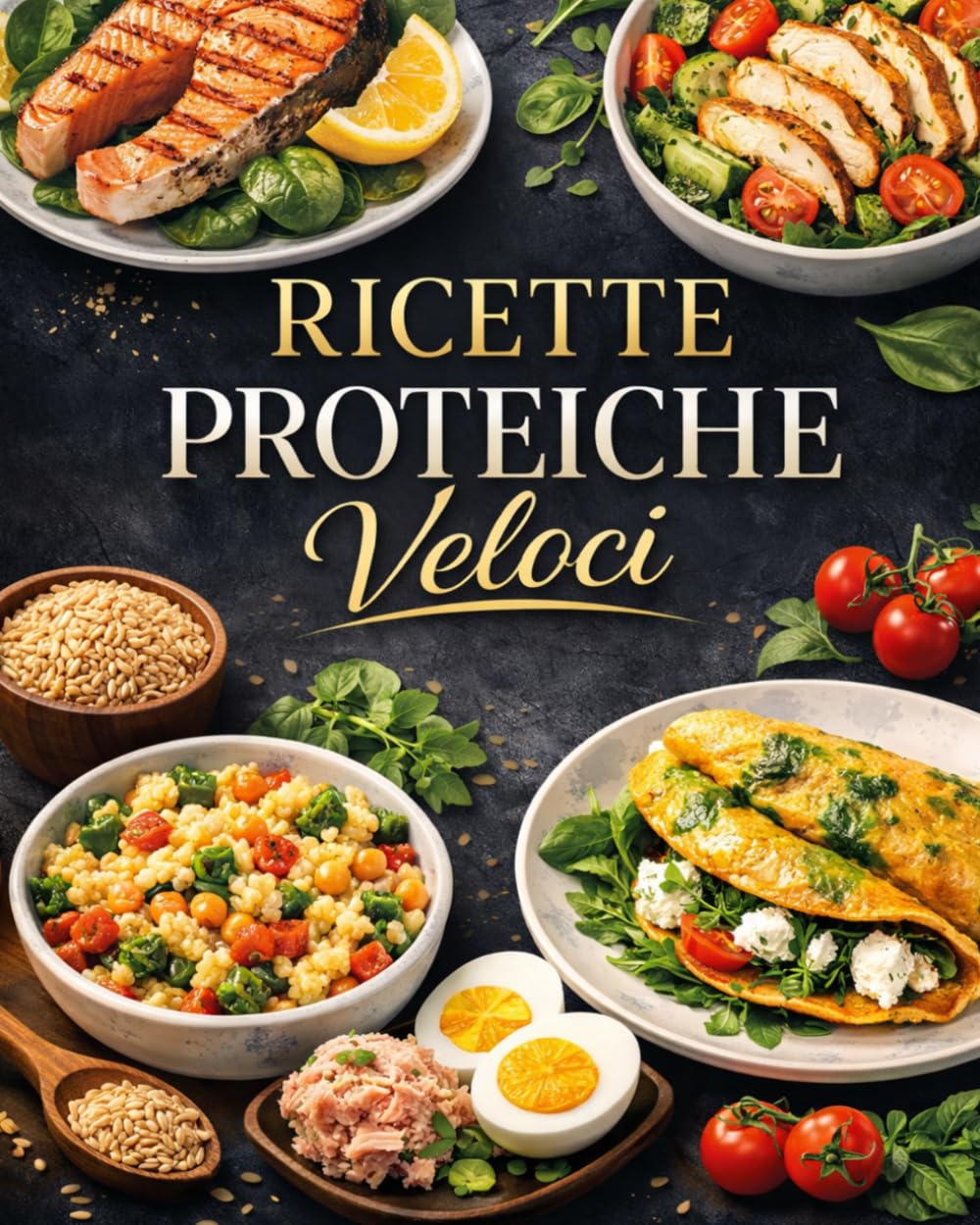 Ricette Proteiche Veloci per Ogni Giorno: Piatti Semplici, Sani e Gustosi – Pronti in 30 Minuti (Ricette Proteiche Facili e veloci: ricette Pronte in 30 Minuti)