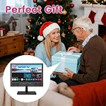 Othoig 14 Petits malins de pouce TV HD 720P LED, Écran plat compact intelligent TV avec haut-parleurs intégrés, numérique ATSC Tuner,HDMI/USB/AV Entrées,Petite télévision intelligente pour la cuisine,Chambre,RV,Camping
