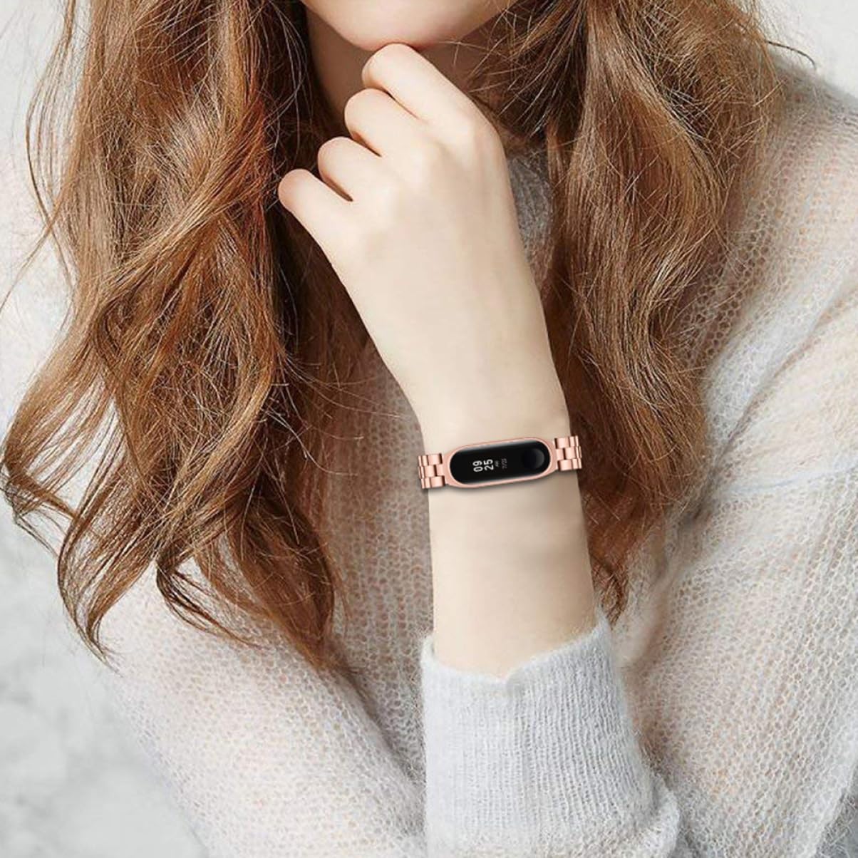 Hemobllo 3 Pièces Reloj Inteligente Montres Intelligentes Montre Intelligente Bracelet De e À Dégagement Bracelet De e Bande Mi 3/4 Accessoires De e De