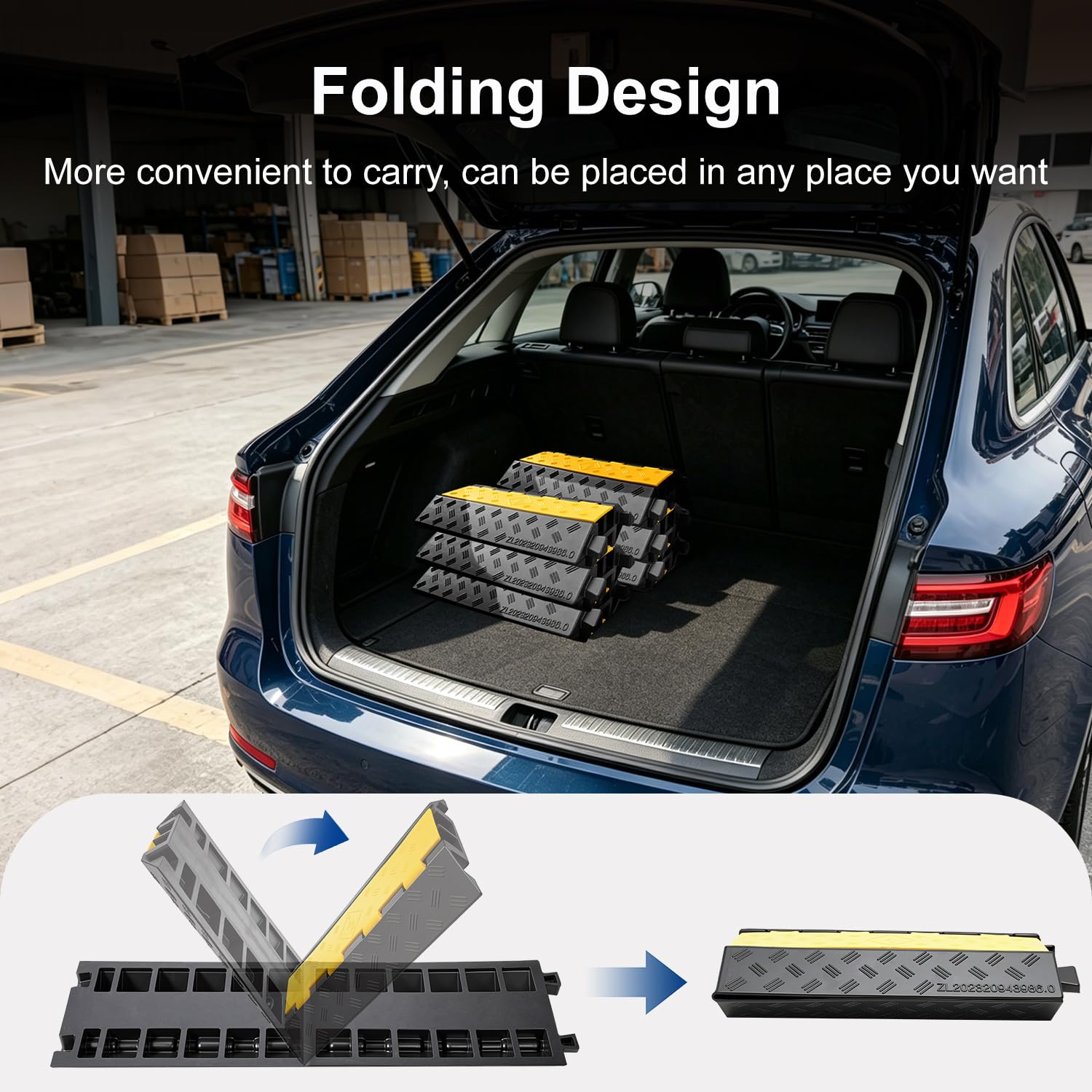 Rubber Cable Ramps - Protect Your Outdoor Cords -4