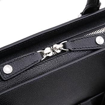 BVLGARI ブルガリ マン ブリーフケース A4収納 ビジネスバッグ　黒 BVLGARI（ブルガリ） ブリーフケース ビジネスバッグ メンズ