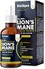 Lions Mane Supplement Liquid Drops - High Strength of 24,000mg per 60ml Bottle at 4X Concentration - Vegan - 1 Month Supply of Premium Lions Mane Extract - Made in UK by Balance Single Pack