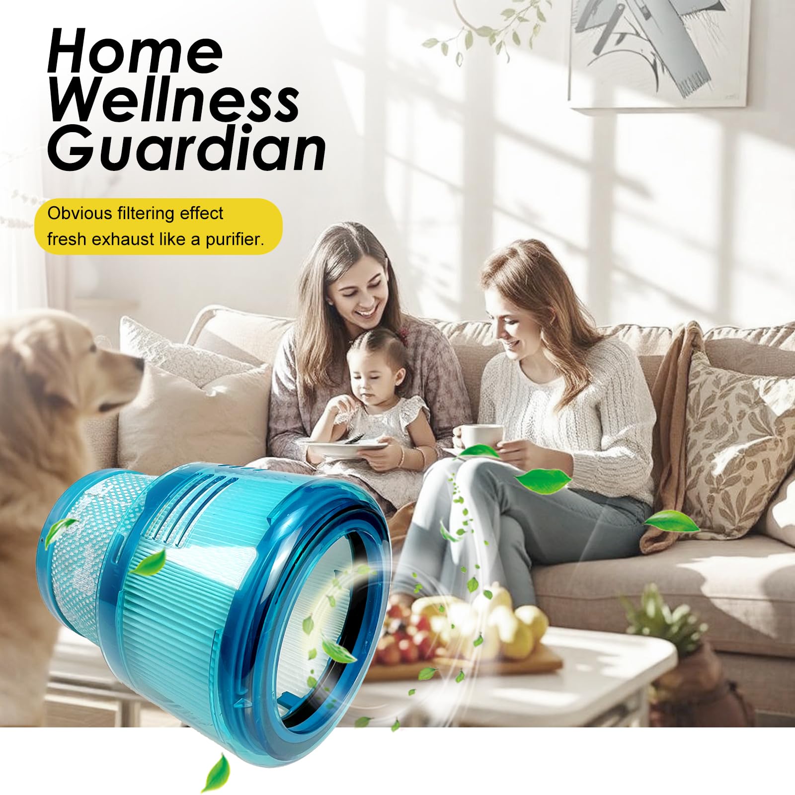 Filtro di ricambio per aspirapolvere Dyson Gen5detect, Gen5outsize senza fili. Filtro di ricambio compatibile con aspirapolvere Dyson Gen5 Cordless Stick, numero parte 972352-01 (3)