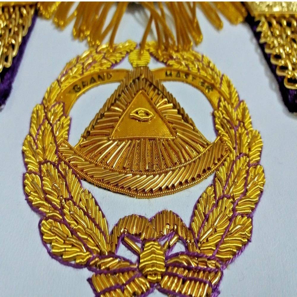 Agnello Massonico Marchio Valore Past Master Grembiule WM Confezione (Completo - Foto 9