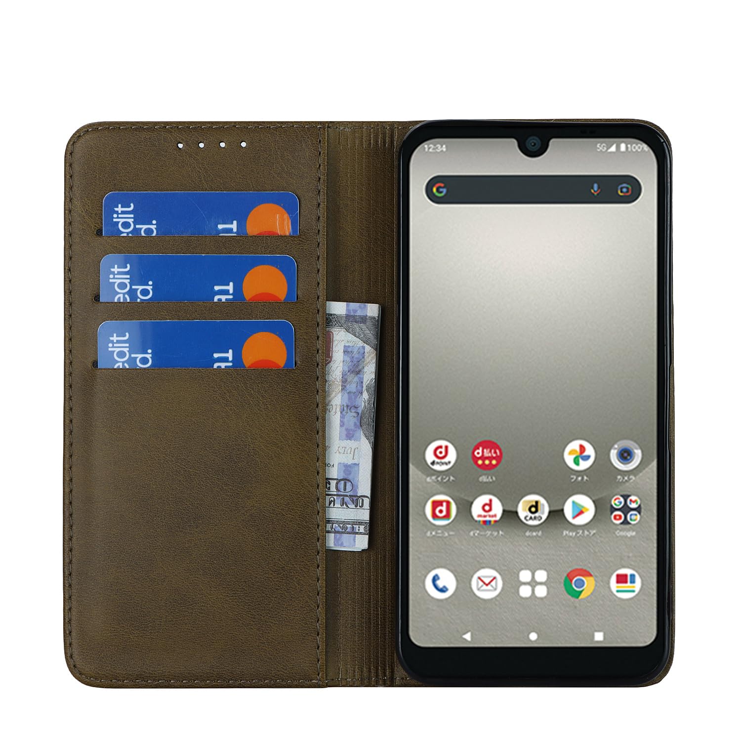 Amazon.co.jp: AQUOS wish3 Case Flip Type Wish3 SH-53D docomo SH