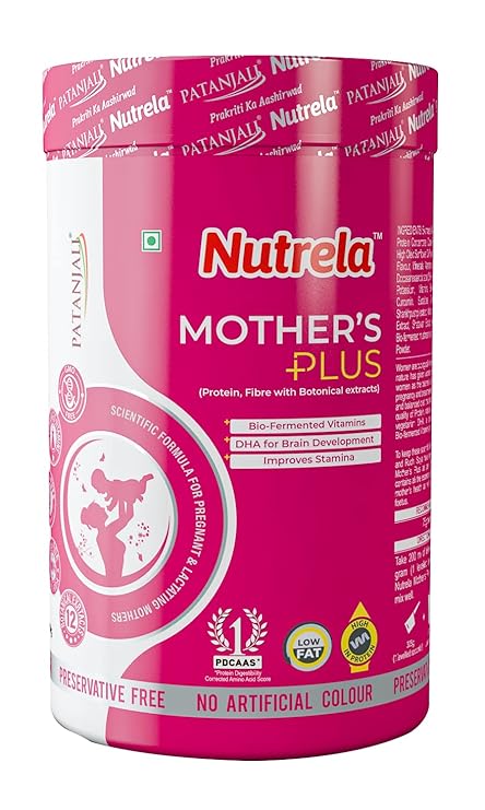Nutrela Mother`s Plus Health Drink for Pregnancy & Lactation, No Added Sugar, No Preservative - 400g