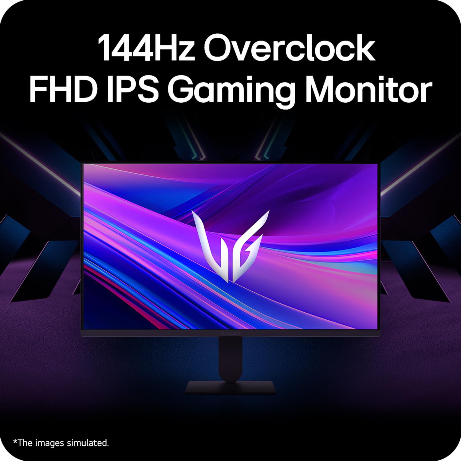 144Hz Overclock feature for fluid gaming motion