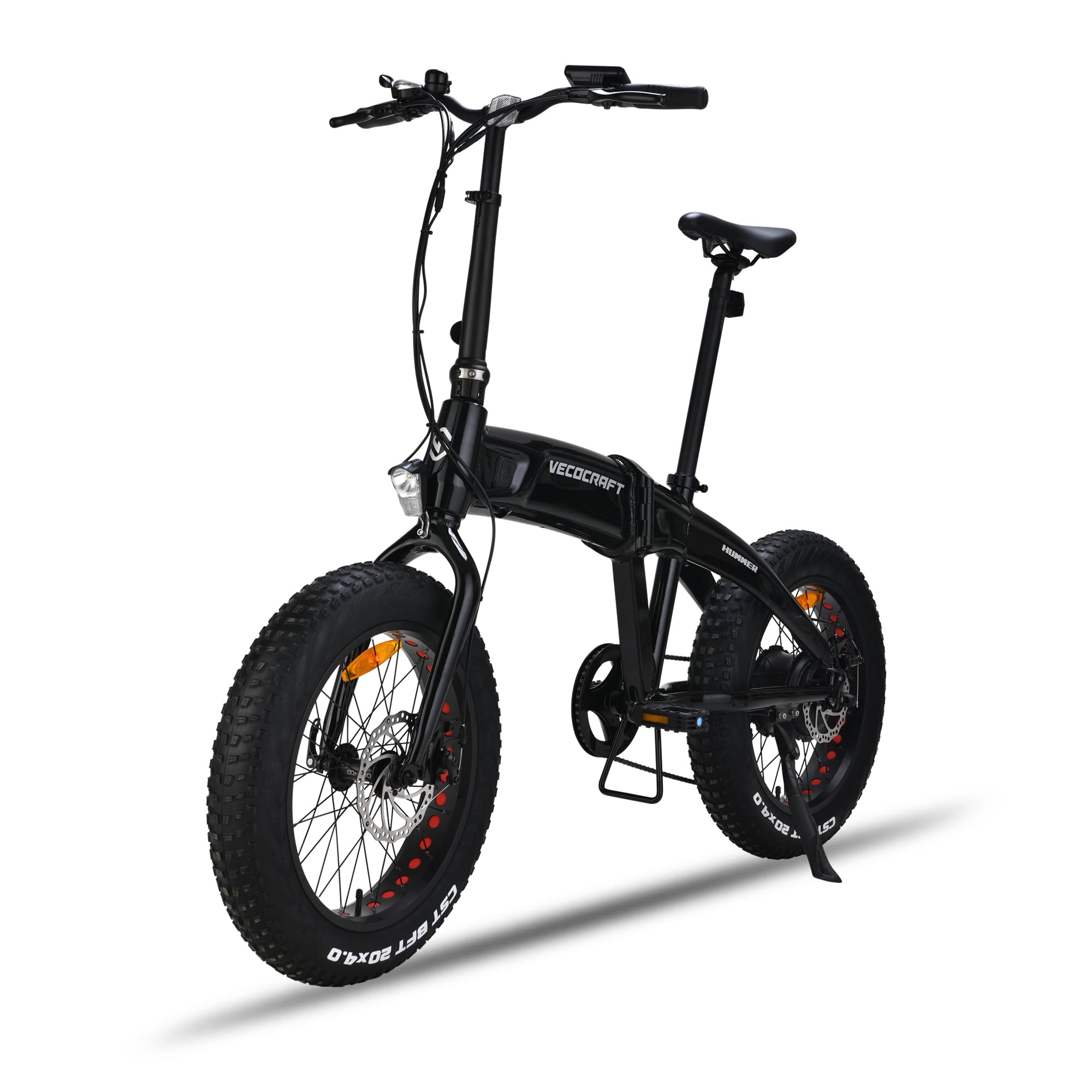 VecoCraft Hummer E-Bike Klapprad 20 Zoll |48V 10Ah|7 Gäng Elektrofahrrad Trekking/City Sport & Freizeit