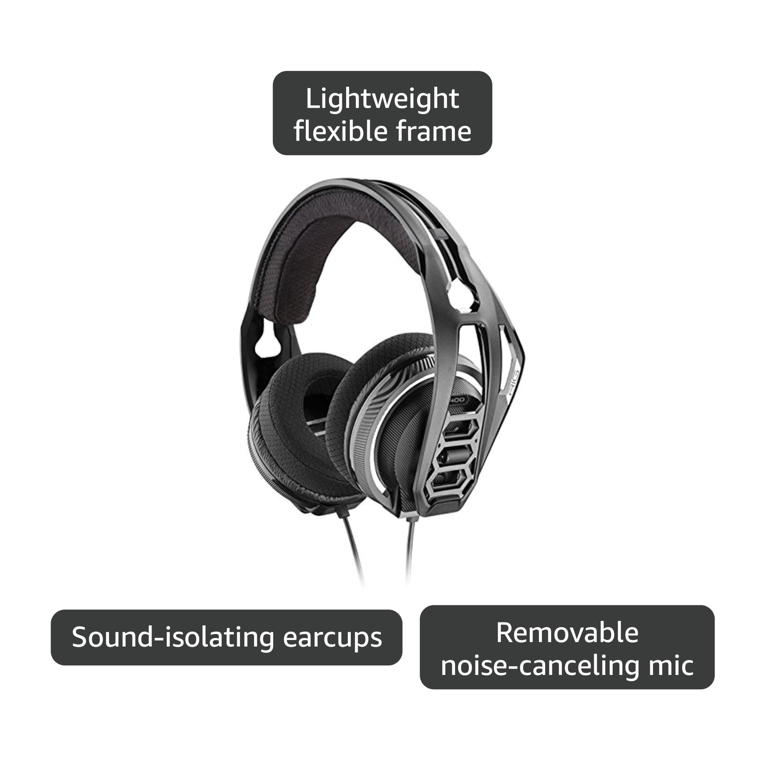 Amazon.com: Plantronics RIG 400LX Stereo Surround Sound Gaming