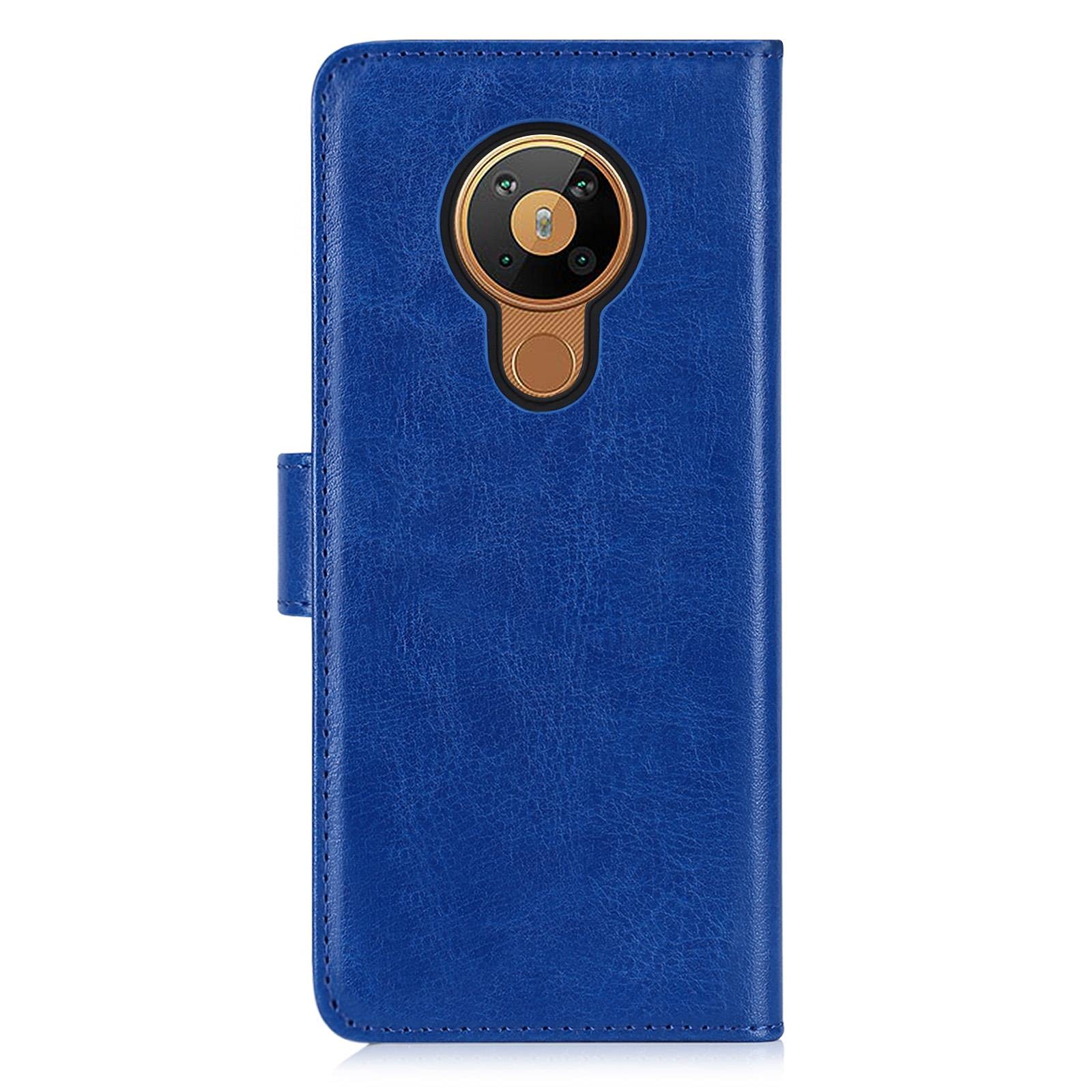 32nd Serie Classica 2.0 - Custodia a Portafoglio in Pelle Vera per Nokia 5.3 (2020), Case Realizzato in Pelle Premium con Diversi Comparti, Chiusura Magnetica e Supporto Integrato - Nero