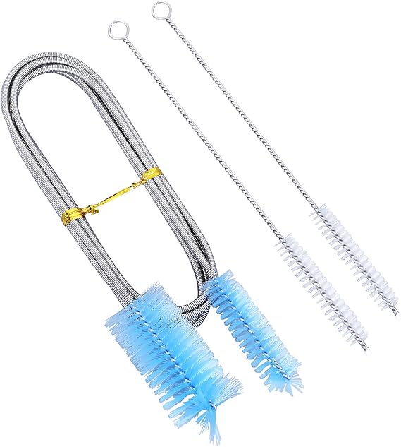 Molain Aquarium Filterbürste, 155 cm Aquarium Reinigungsbürste + 20 cm