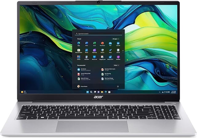 Acer Aspire Lite AL15-41P-R64M-CA, 15.6" FHD Ordinateur portable, R7 5700U, 16GB DDR4, 512GB SSD, Windows 11