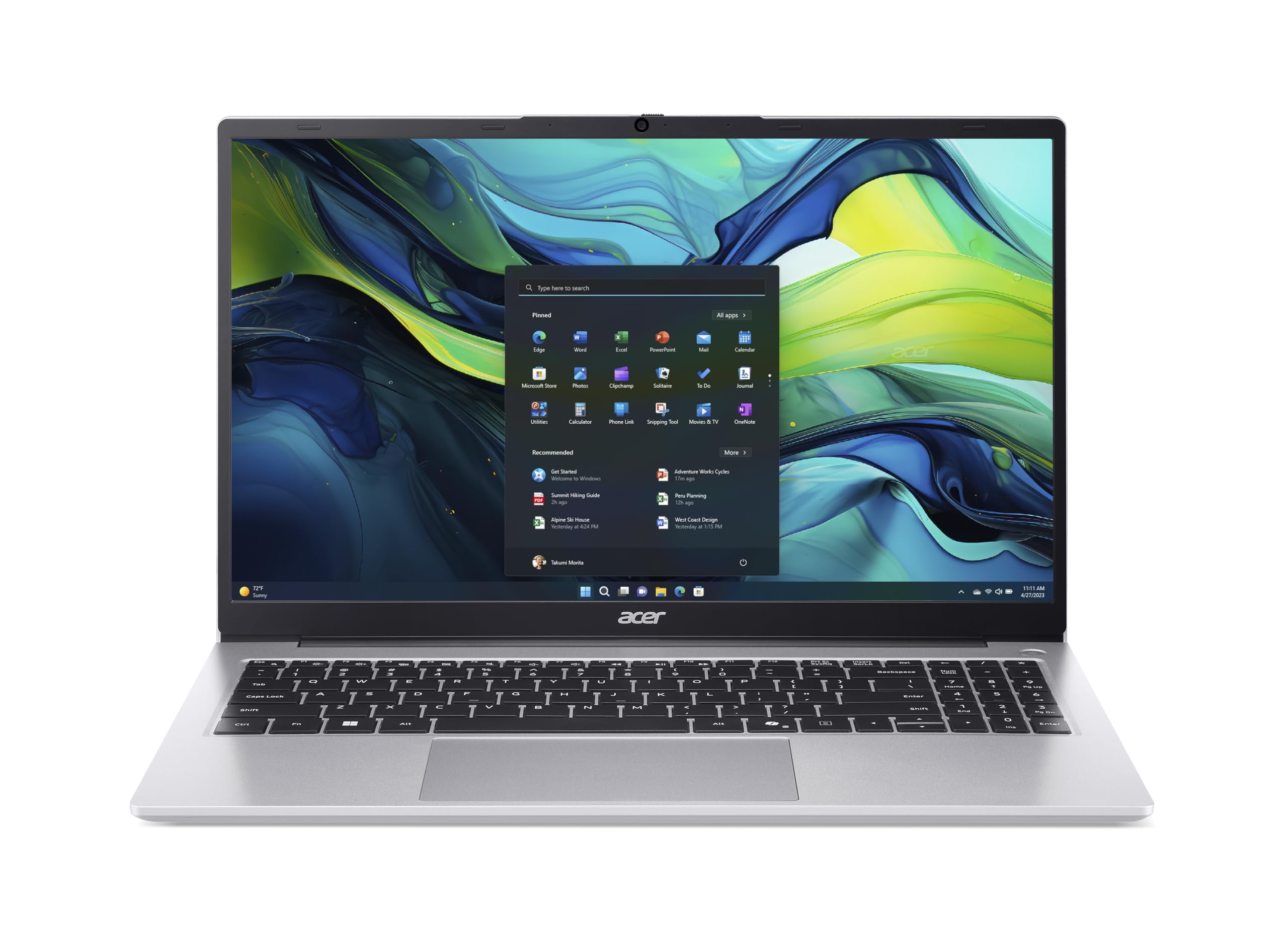 Acer Aspire Lite AL15-41P-R64M-CA, 15.6" FHD Laptop, R7 5700U, 16GB DDR4, 512GB SSD, Windows 11