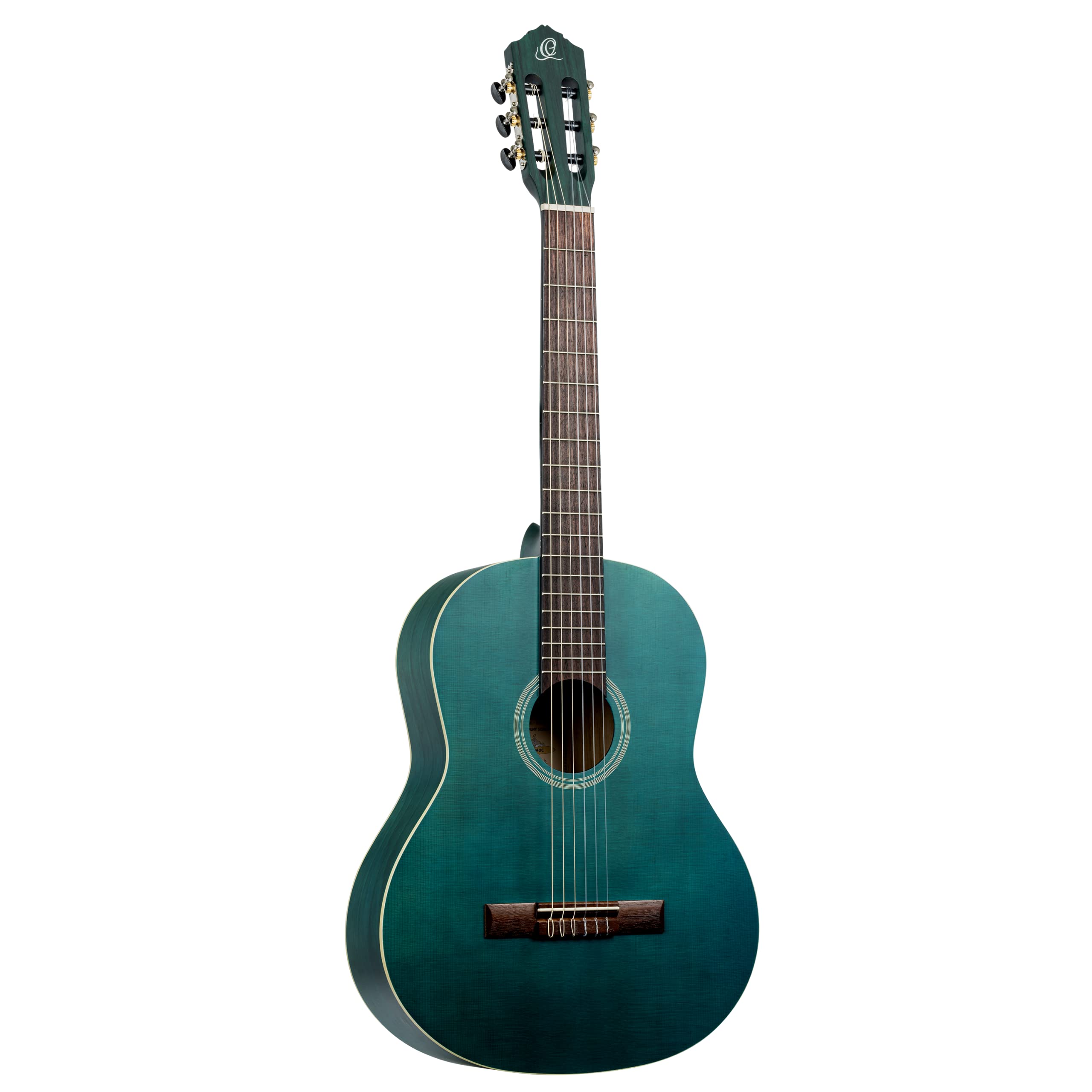 Ortega Guitars 4/4 Konzert Gitarre – Student Series – Fichte, Katalpa, Blau (RST5MOC)