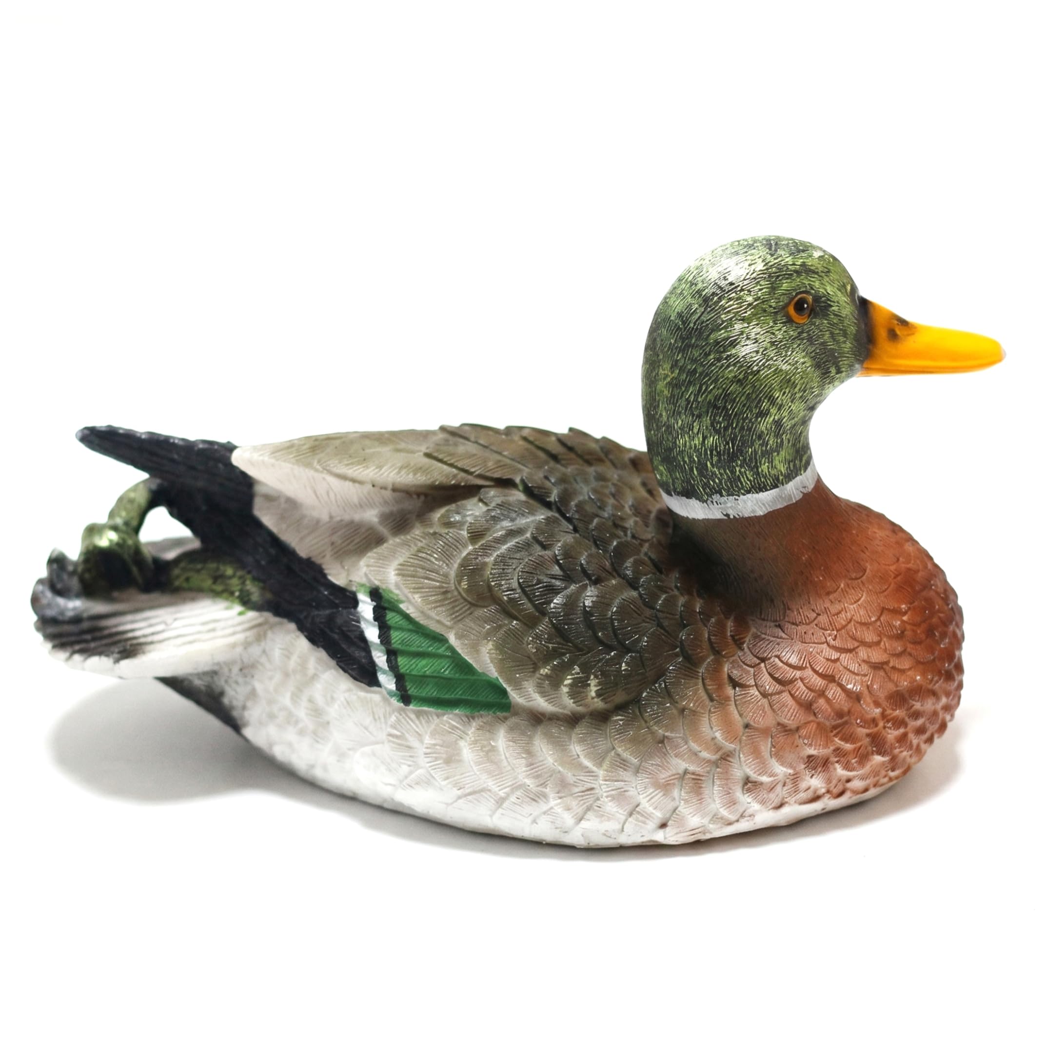 Tsawntd Figurines, Mallard Duck Decoy - Floating Duck Decoys, Realistic Resin Pond Decor For Outdoor Garden Pool Backyards Water Decor