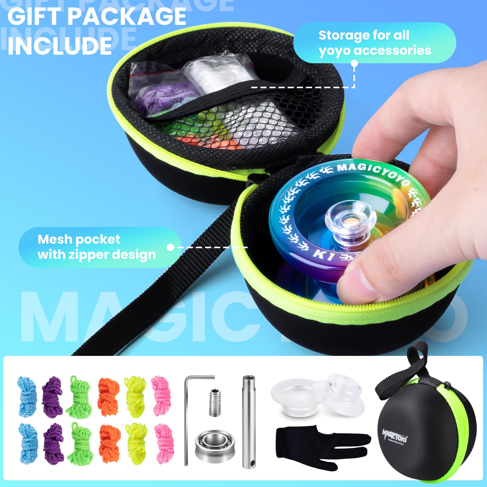Amazon | MAGICYOYO レスポンシブ YoYo K1-Plus 子供用 初心者向け