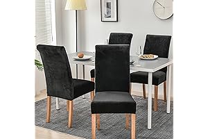 smiry Velvet Stretch Dining Room Chair Covers: The Epitome of Elegance and Comfort