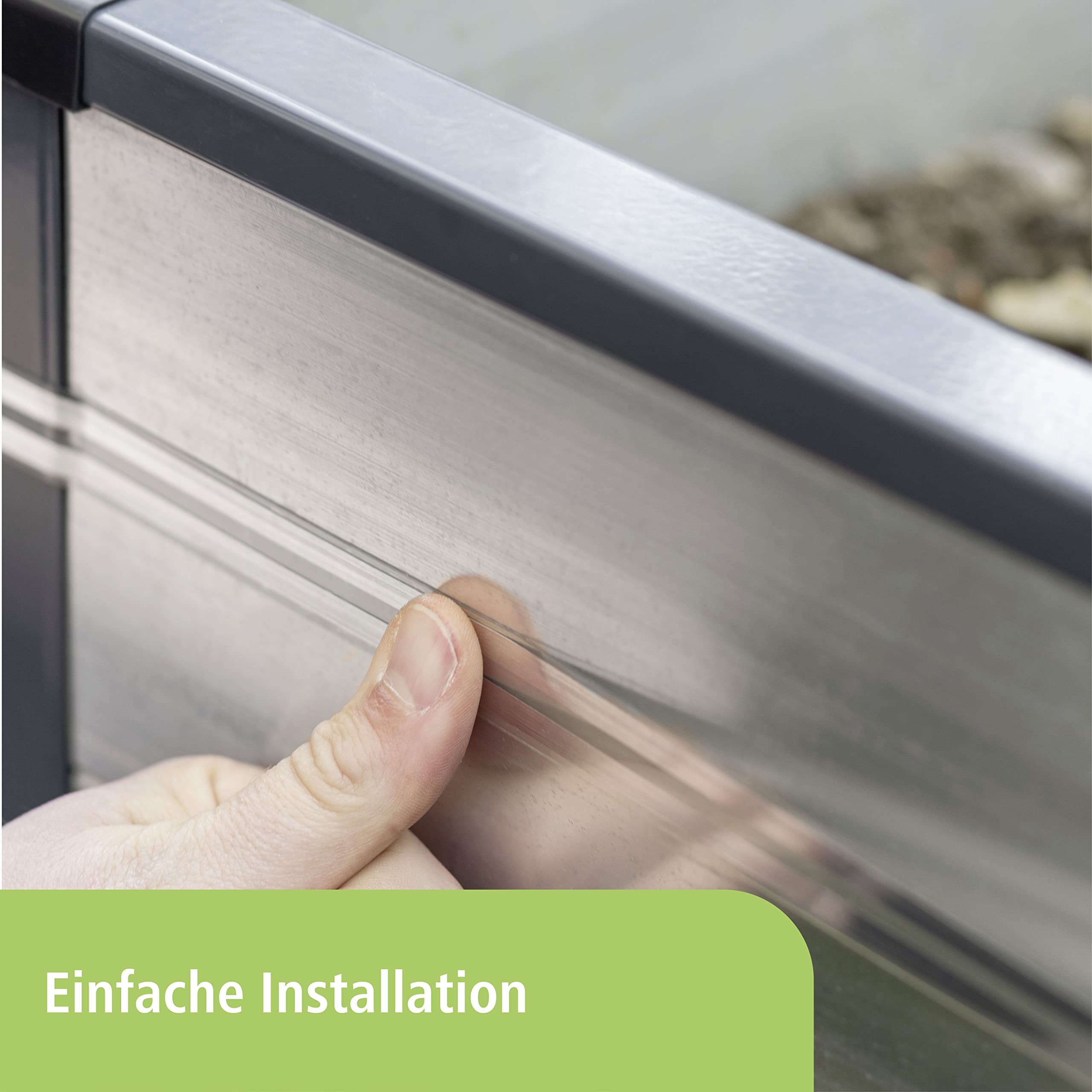 SnailStop Elektrischer Schneckenzaun, Schneckenabwehr, Schneckenvertreiber, Made in Germany