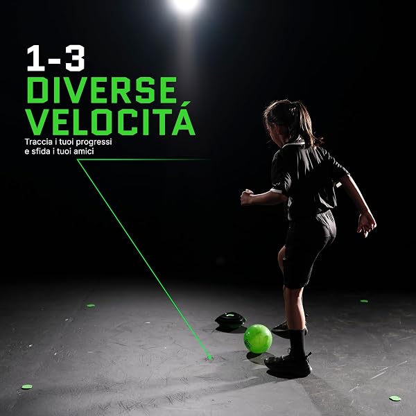 Smart Ball - Soccerbot, Entrenador Personal de Fútbol Indoor, Bot con Sensores para Seguir al Balón, Maniobrando para Probar tus Habilidades, Pantalla LCD para la Puntuación, Famosa (MR100000) - 5
