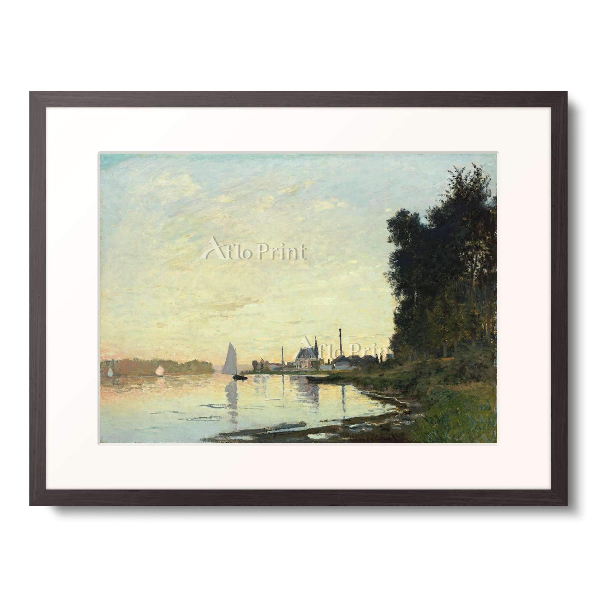 Amazon｜クロード・モネ Claude Monet 「Argenteuil, Late Afternoon