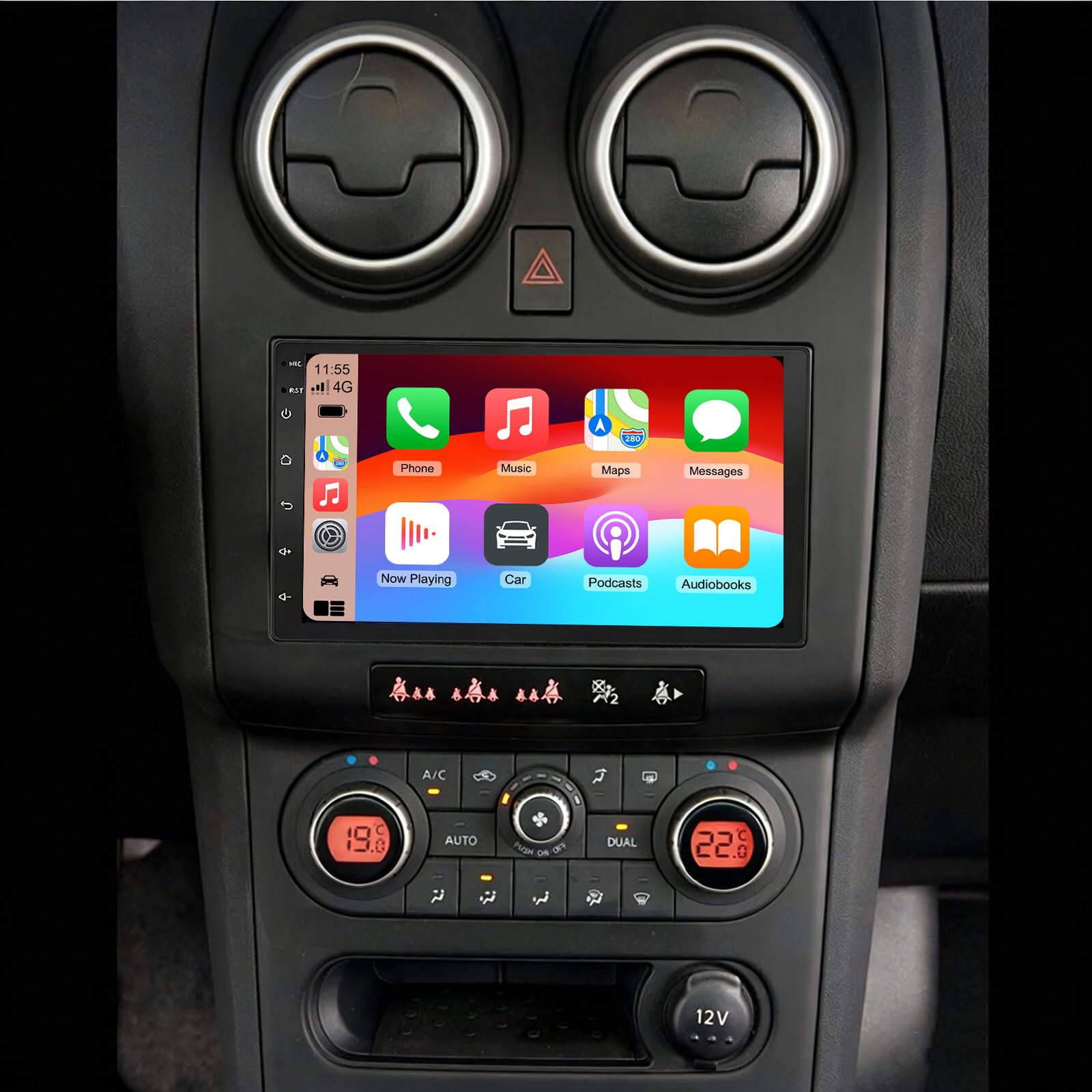 Autoradio pour Nissan Qashqai 2010 fl60mwz. 1.5 d, 7 Pouces écran Tactile