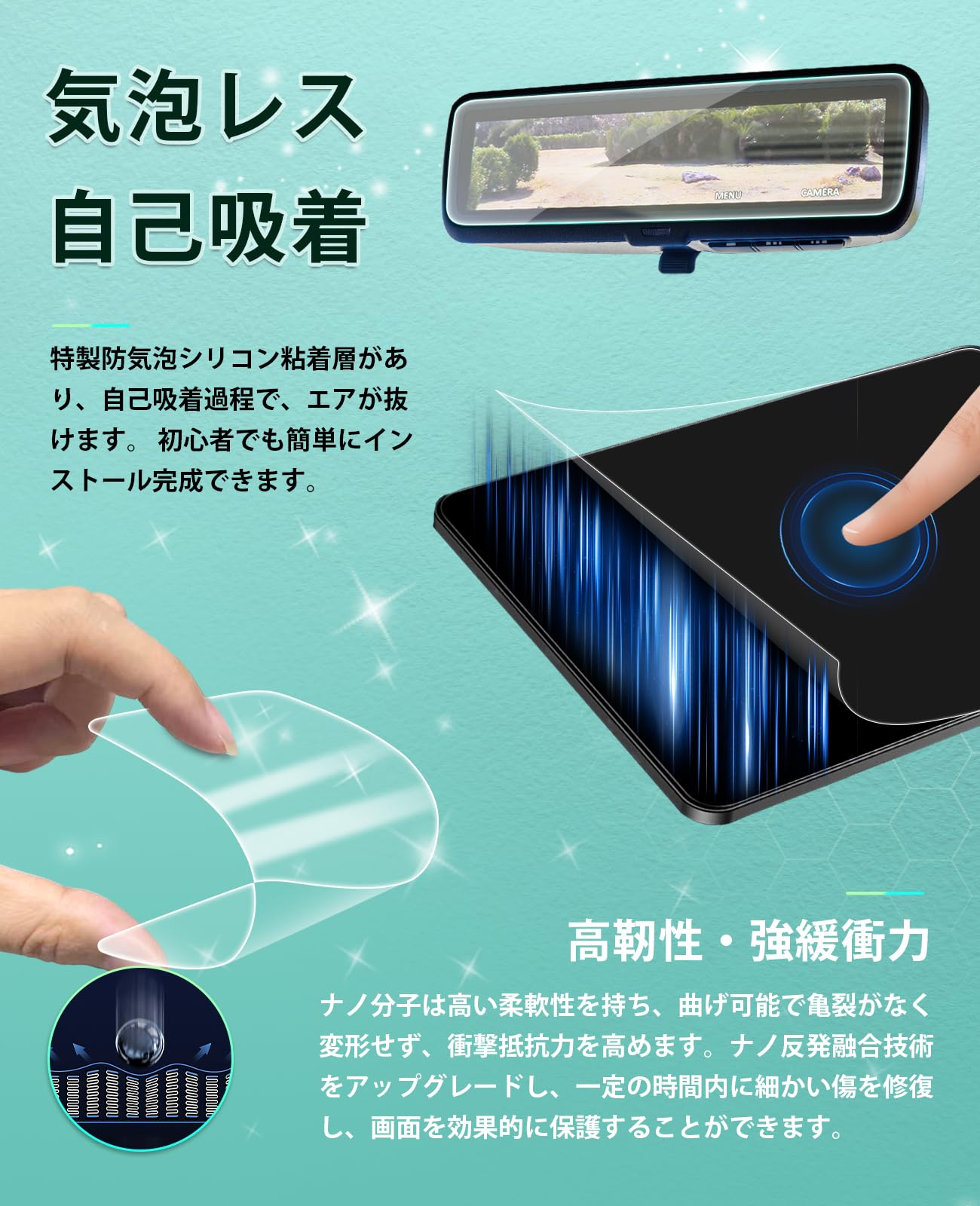 Amazon | 【GAFAT AR低反射】三菱 デリカミニ B34A/B35A/B37A/B38A型 