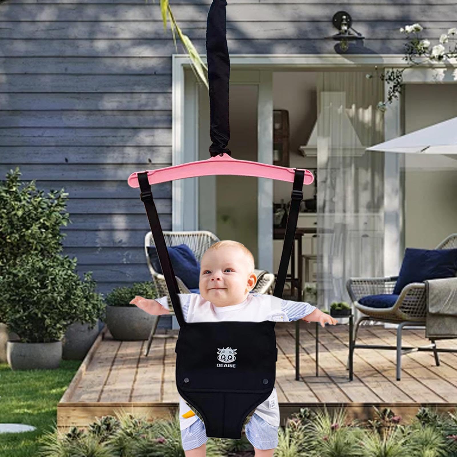 Jumper per porta per bambini, altalena di rimbalzo per sedia da salto per bambini,Porta in jersey per bambini piccoli con catena regolabile | Esercitatore per ponte per bambini piccoli Doorway per ju