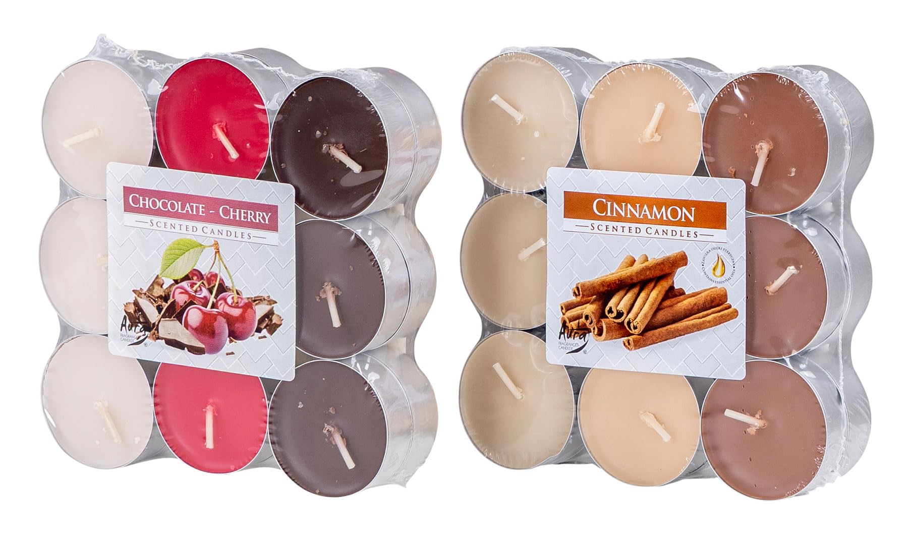 levandeo Duft-Teelichter Advents-Set Duftkerzen