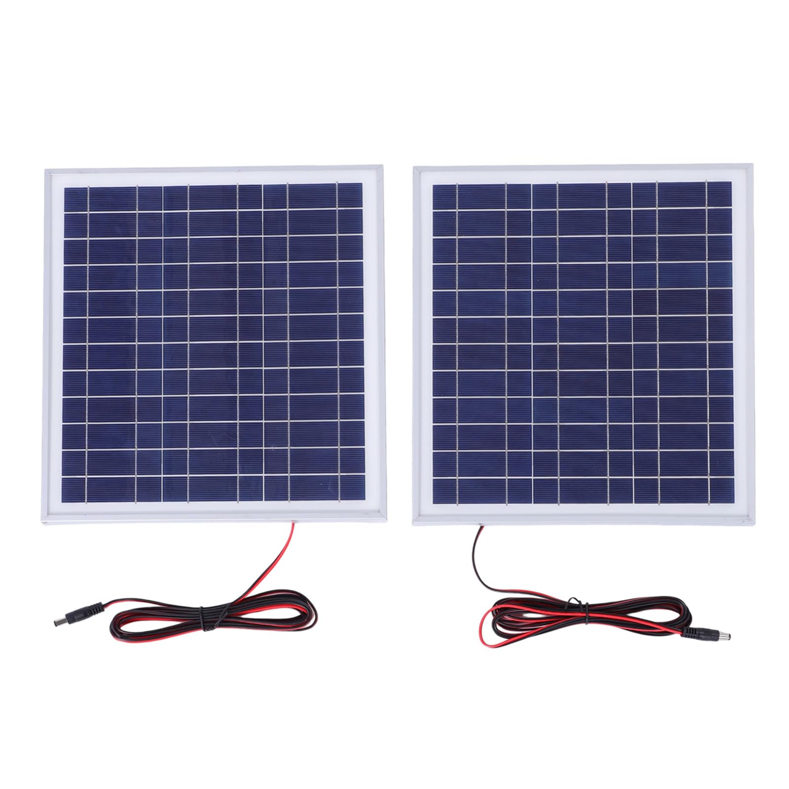 Pannello Solare Monocristallino 15W, Caricabatterie, 12V, per,