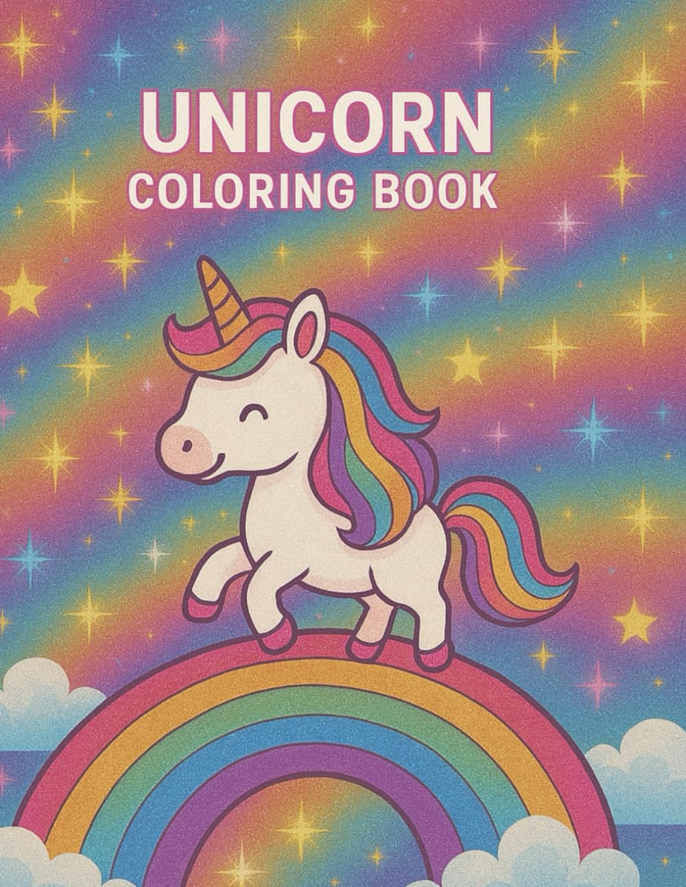 Unicorn Coloring Book: Cute and Magical Unicorn Scenes to Color and Enjoy