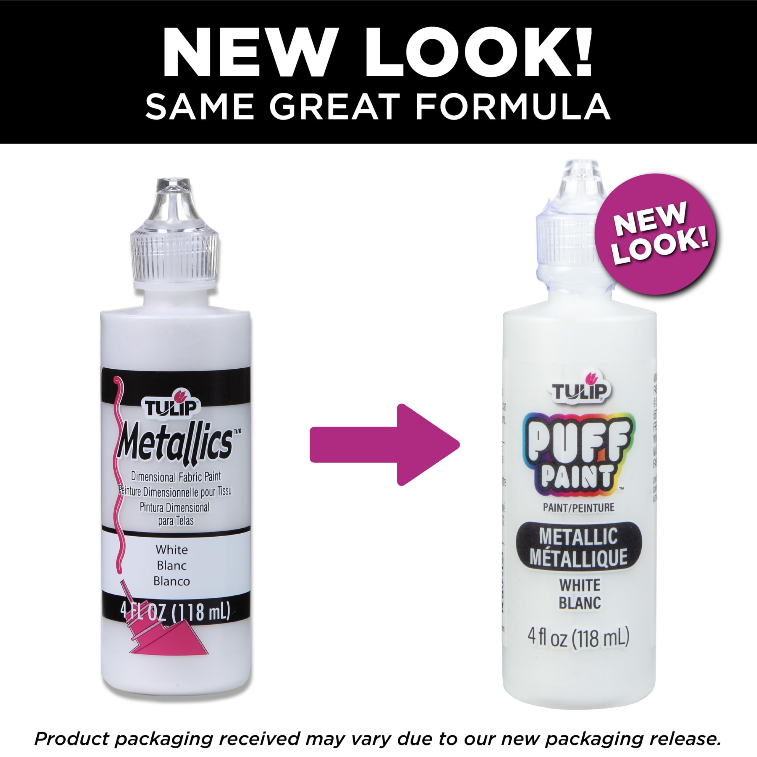 Amazon.com: Tulip Puff Fabric Paint Metallic Finish , Permanent