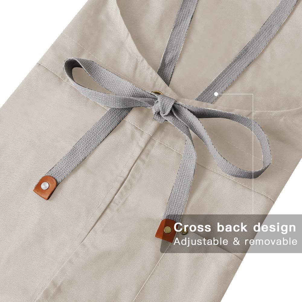 Crossba Apron with Poets x2, Split Apron with Adjustable